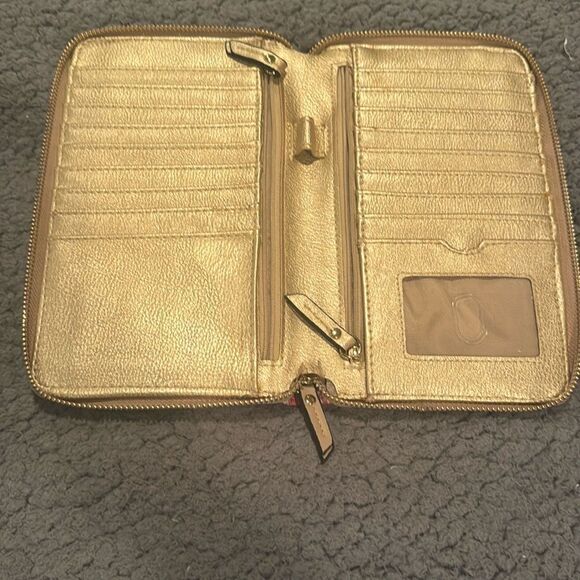 Floral Print Women's Wallet Credit Card Holder Elegant Special Occasion - Picture 14 of 15